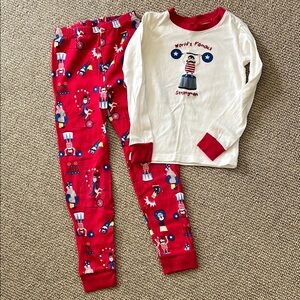 🎪 Gymboree Red and White Kids Pajamas